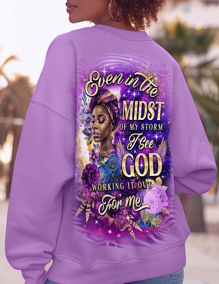 Even In The Midst Graceful Crewneck
