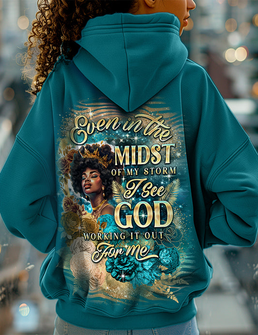 Even In The Midst Iconic Hoodie
