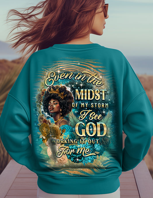 Even In The Midst Iconic Crewneck
