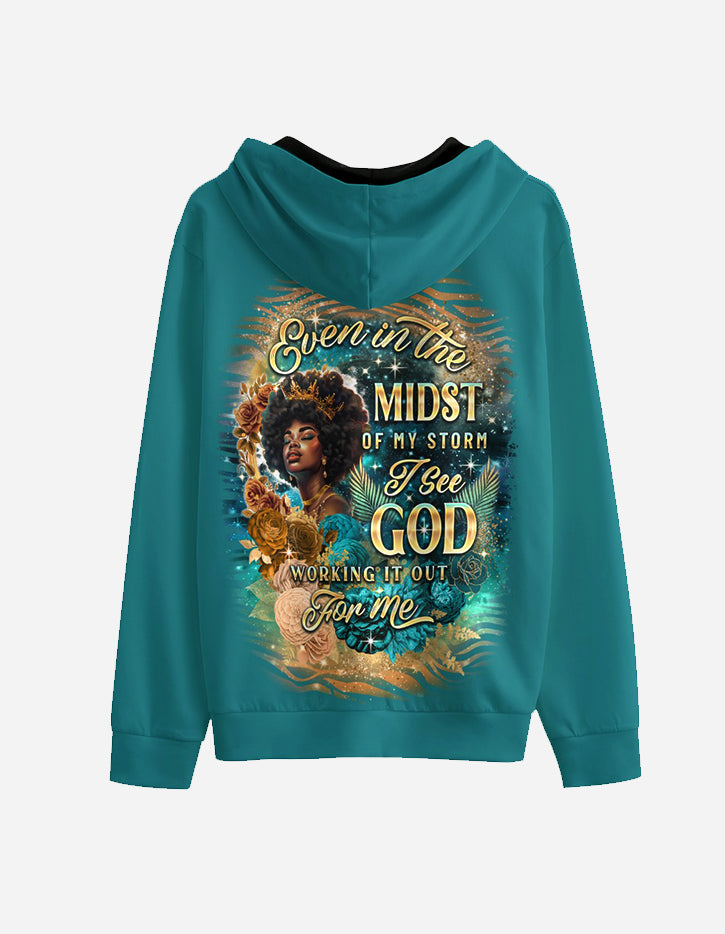 Even In The Midst Iconic Hoodie