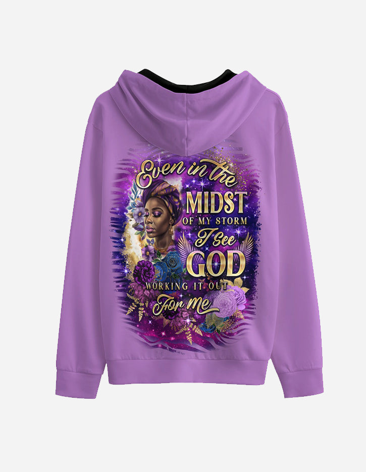 Even In The Midst Graceful Hoodie