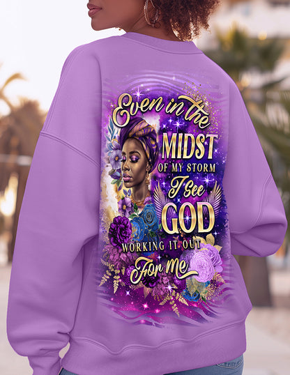 Even In The Midst Graceful Crewneck