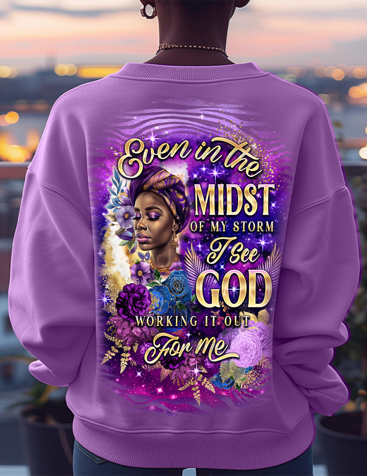 Even In The Midst Graceful Crewneck
