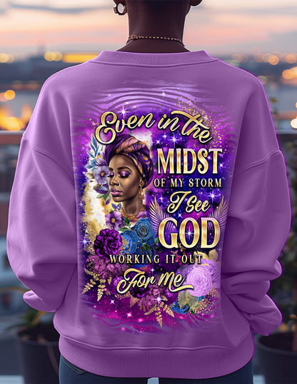 Even In The Midst Graceful Crewneck