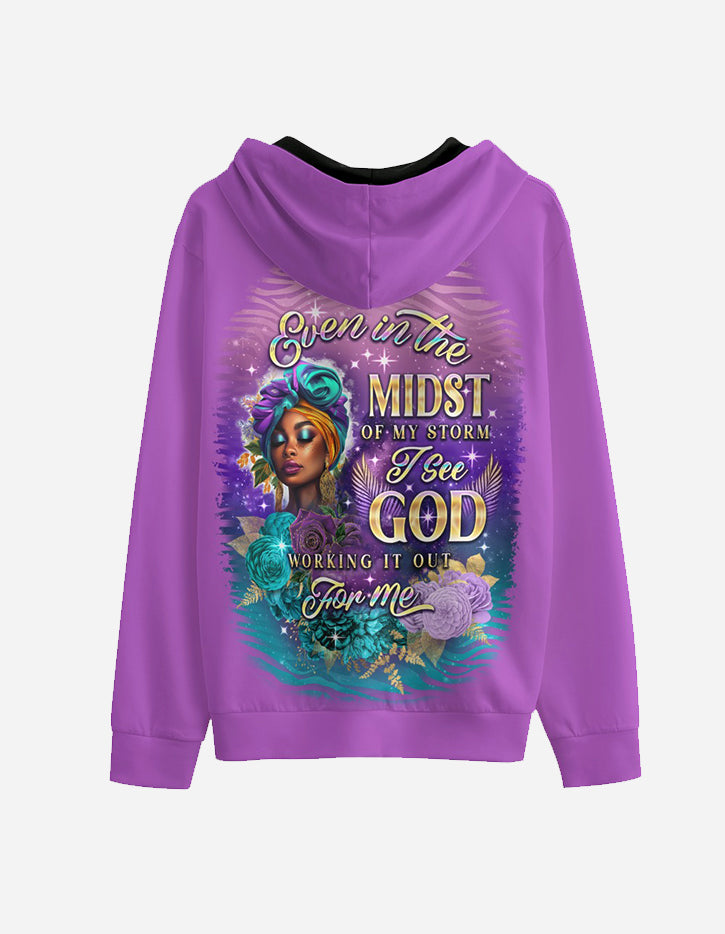 Even In The Midst Devoted Hoodie