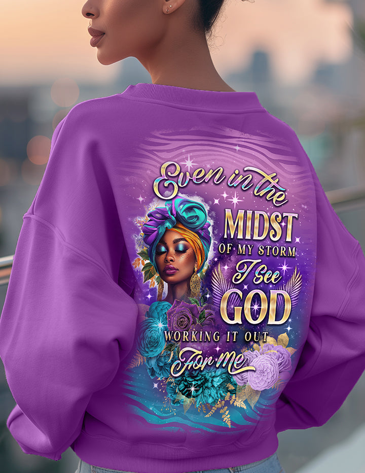 Even In The Midst Devoted Crewneck