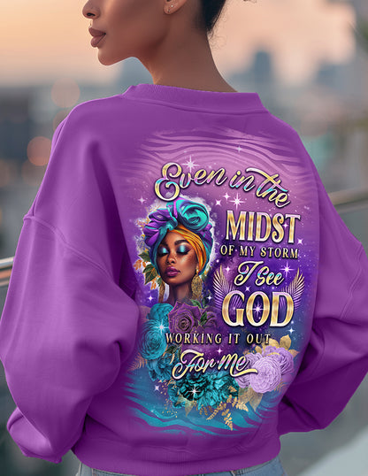 Even In The Midst Devoted Crewneck