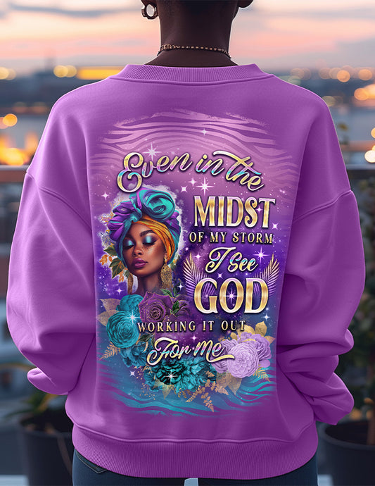 Even In The Midst Devoted Crewneck