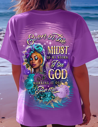 Even In The Midst Devoted Tee