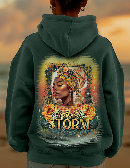 I Am The Storm Evergreen Hoodie