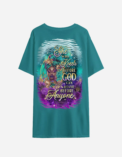 She Kneels Before God Iconic Tee