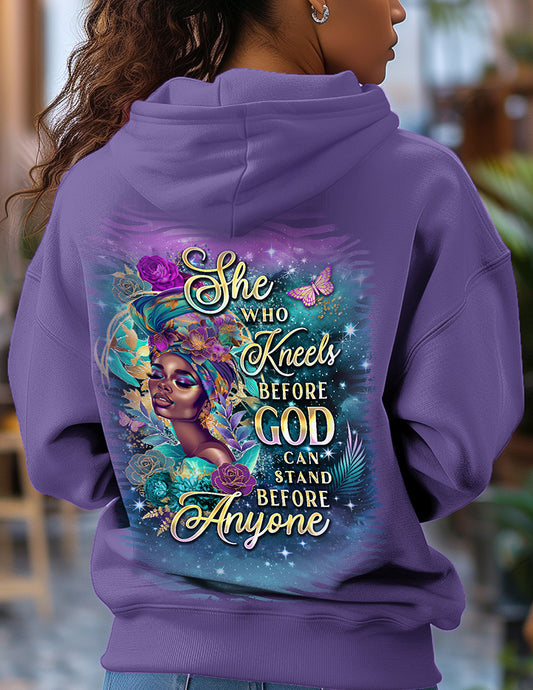 She Who Kneels Before God Fierce Hoodie