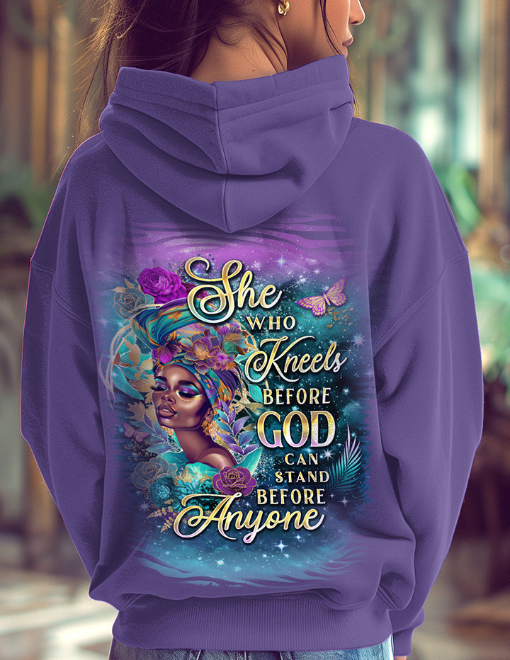 She Who Kneels Before God Fierce Hoodie