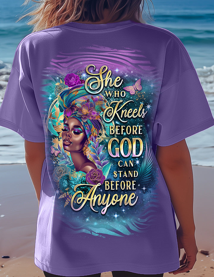 She Kneels Before God Fierce Tee