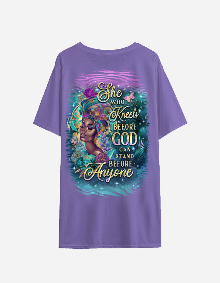 She Kneels Before God Fierce Tee