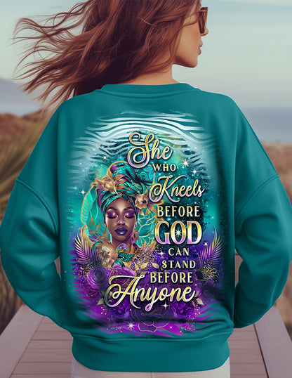 She Kneels Before God Iconic Crewneck