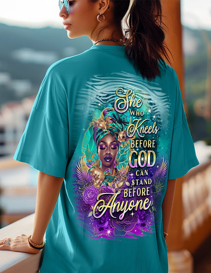 She Kneels Before God Iconic Tee