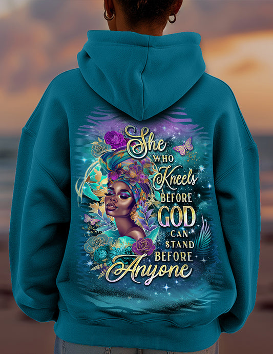 She Who Kneels Before God Radiant Hoodie