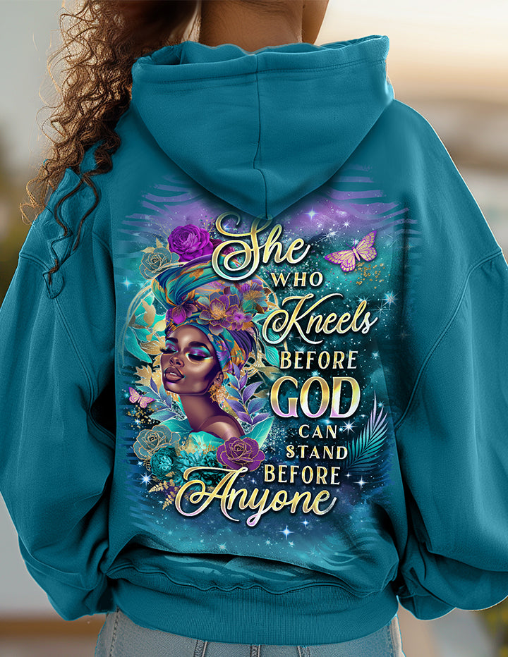 She Who Kneels Before God Radiant Hoodie
