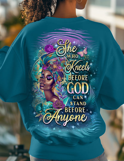 She Kneels Before God Radiant Crewneck