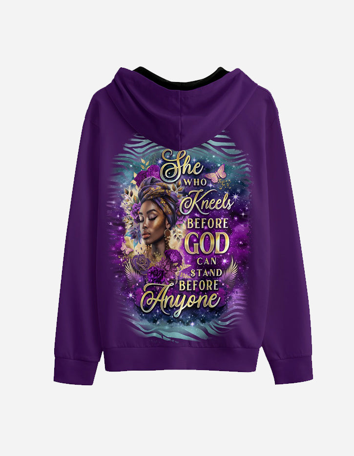She Who Kneels Before God Majestic Hoodie