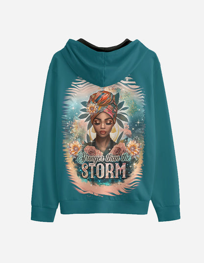Stronger Than The Storm Bold Hoodie